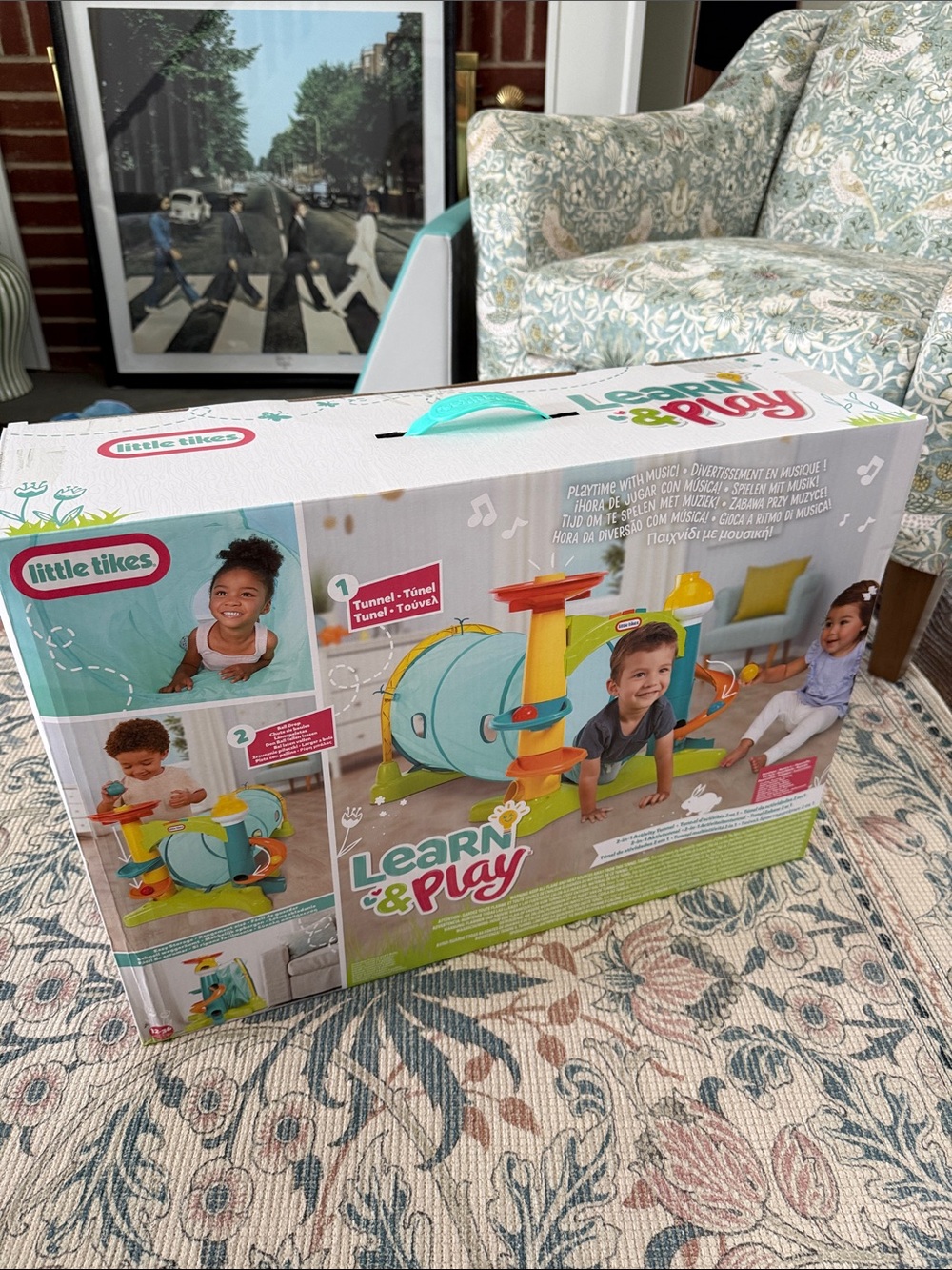 Little Tikes Learn & Play 2-in-1 Activity Tunnel new in box
